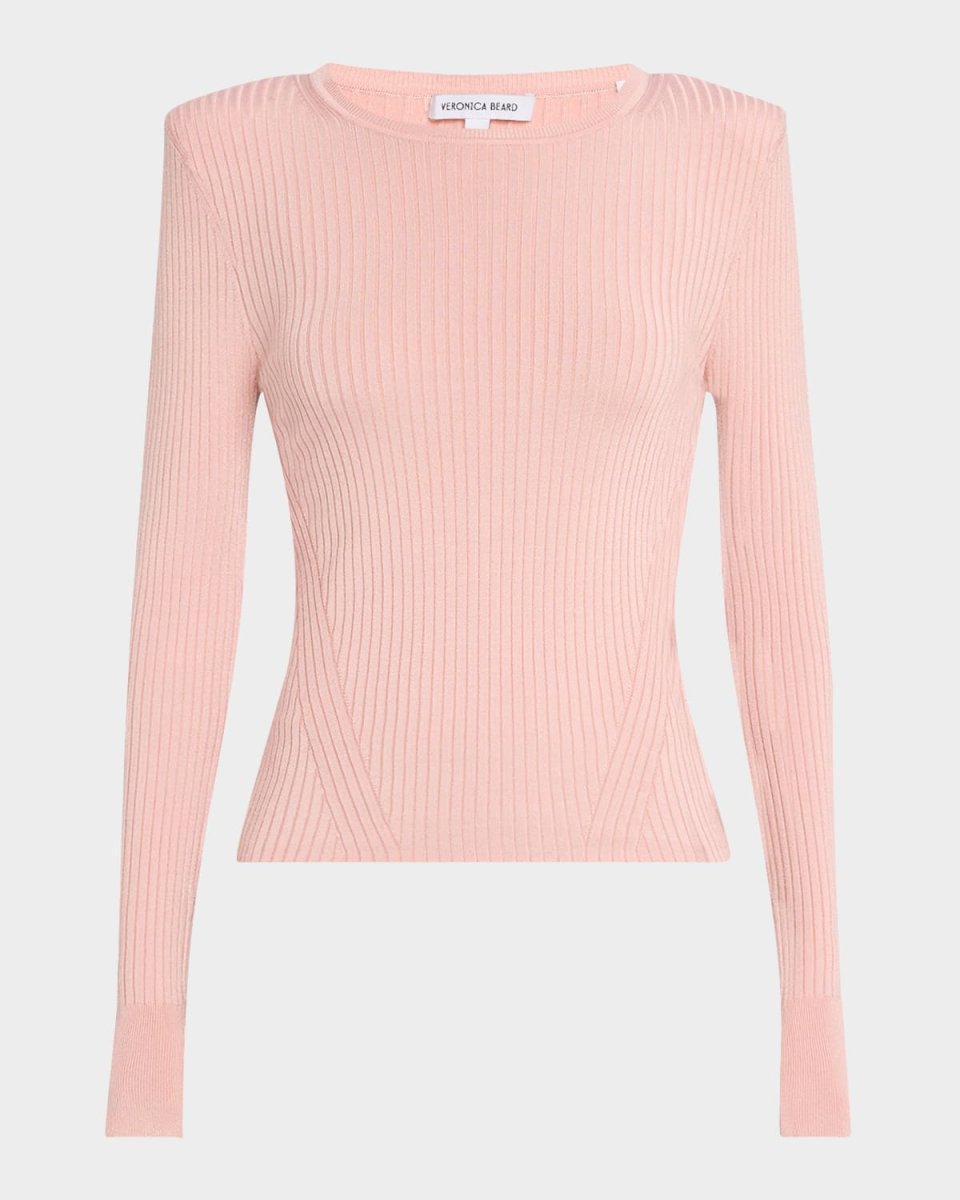 Acara Ribbed Scoop-Neck Pullover
